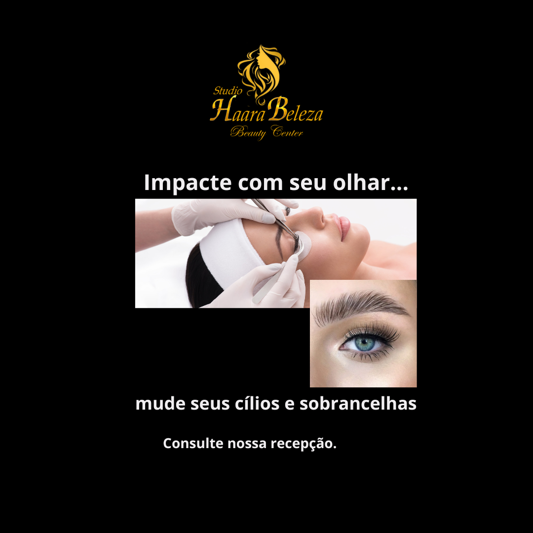 Ambiente e trabalho do Studio Haara Beleza Beauty Center